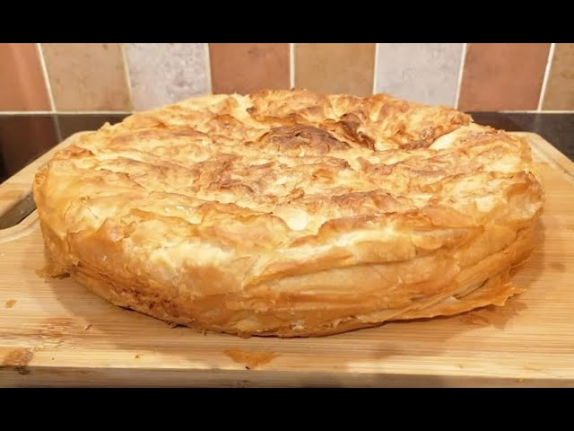 Perfectly juicy savory cheese pie