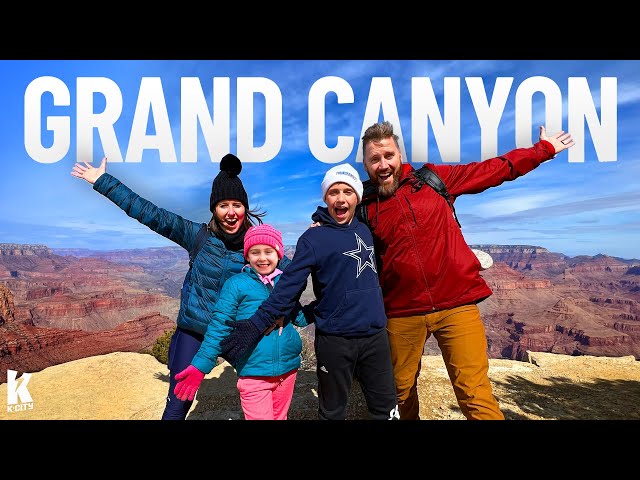 K-City Family at the EDGE of the Grand Canyon