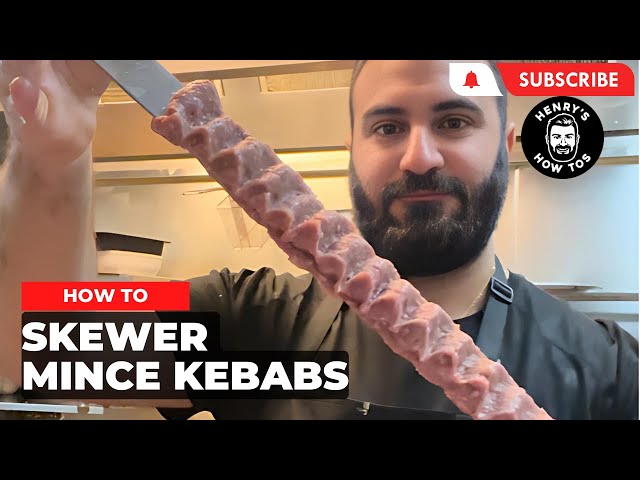 How To Skewer Mince Kebabs | Ep 609