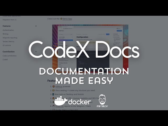 CodeX Docs: Documentation Made EASY