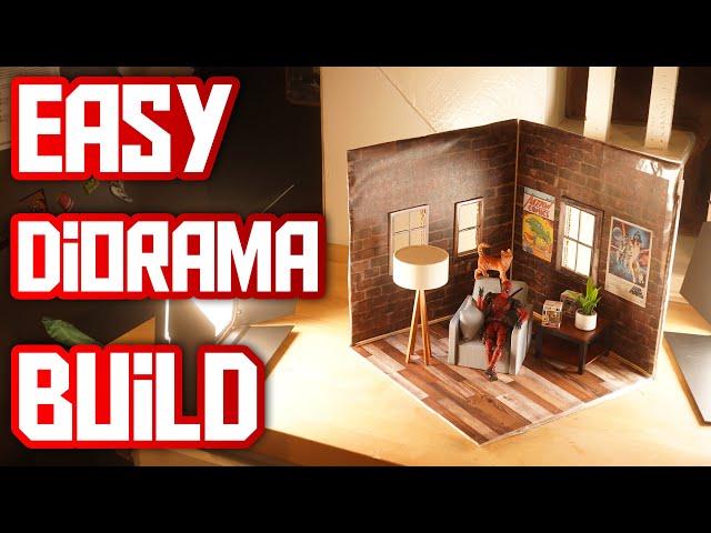 How to build a Diorama! Cheap and Easy!