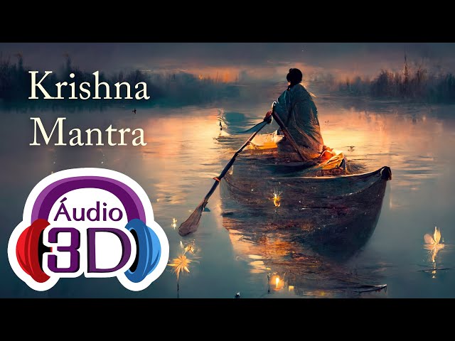Krishna Mantra | 3D Audio |Immersive Meditation Experience