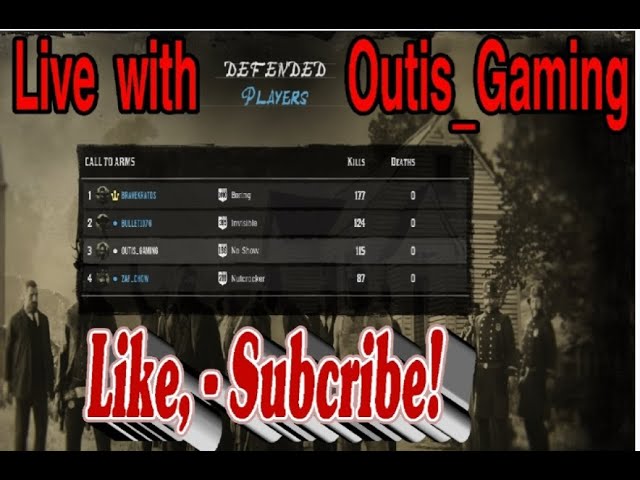 OuTiS PS4 Broadcast introducing Mrs_Outis
