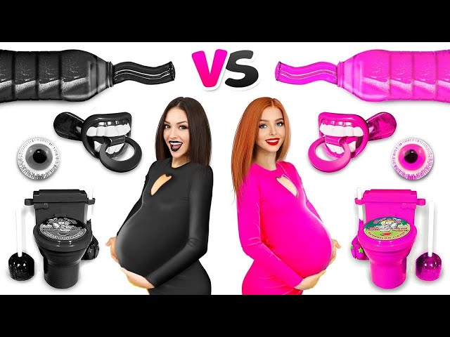 Popular VS Unpopular Pregnant | Battle Rich Girl vs Poor Girl for 24 Hours by RATATA BRILLIANT