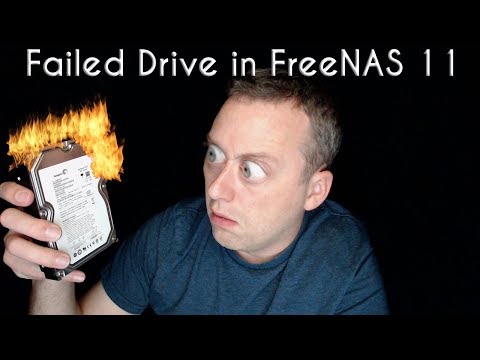 How to replace a drive in FreeNAS 11