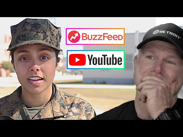 YouTuber Michelle Khare Tried USMC Boot Camp (Marine Reacts)