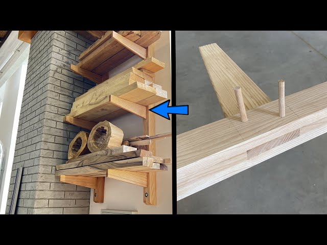 Super Strong Lumber Storage Rack | WOODWORKING PROJECTS