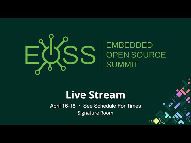 EOSS 2024 - Zephyr Developer Summit - Signature Room - Live from Seattle, WA