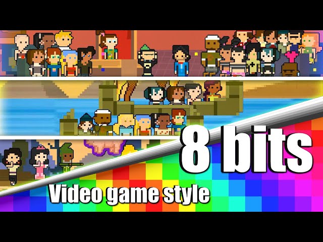⚡Marathon⚡​ ​Total Drama 8-bit Video Game Style 🕹️​ (All Seasons) by Gonza Avalos 🎮​