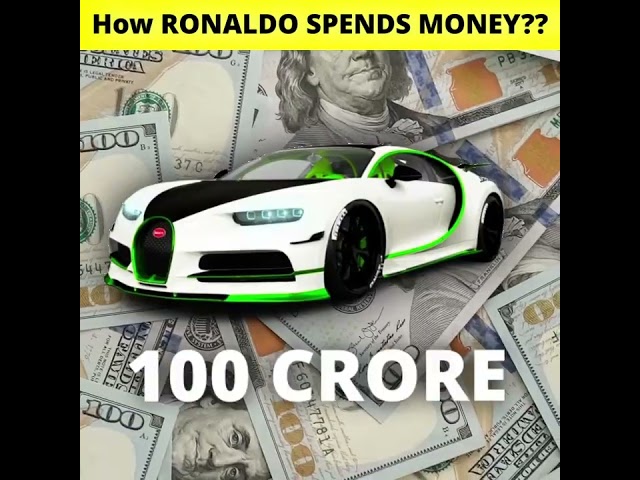 How Cristiano Ronaldo Spends His Money??💎🤑 (Hindi/Urdu)