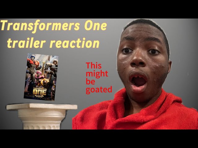 Reacting To The Official Transformers One Trailer!