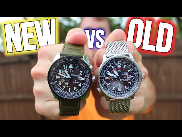 NEW vs OLD Citizen Nighthawk Watch Comparison | Which is Better?