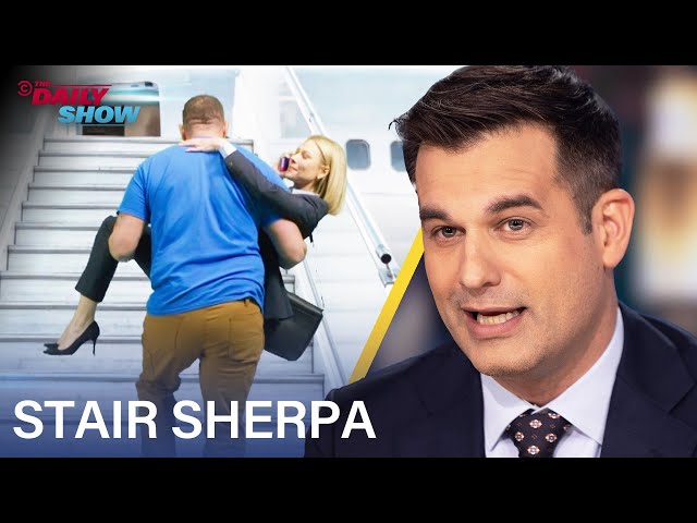 Stair Sherpa: So Politicians Can Avoid a Costly Slip | The Daily Show