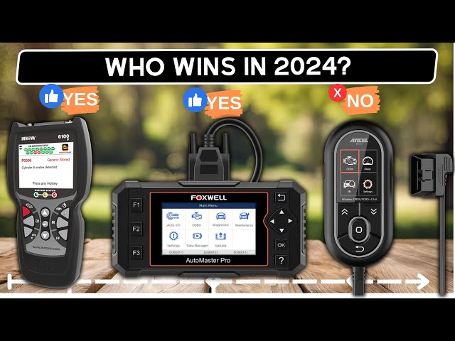 TOP 6-Best OBD2 Scanner 2024 [don’t buy one before watching this]
