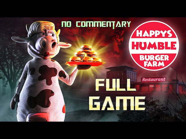 Happy's Humble Burger Farm | Full Game Walkthrough | No Commentary