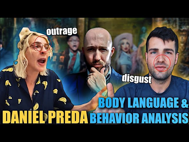 Daniel Preda's Body Language Towards Gabbie Hanna Shows His Agitation | Nonverbal Analyst Reacts