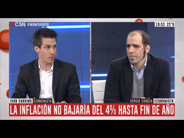 Picante debate económico: Iván Carrino vs. Sergio Chouza. Liberalismo vs. Kirchnerismo.