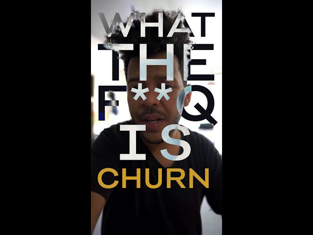 What is churn rate? Explained in 1 minute