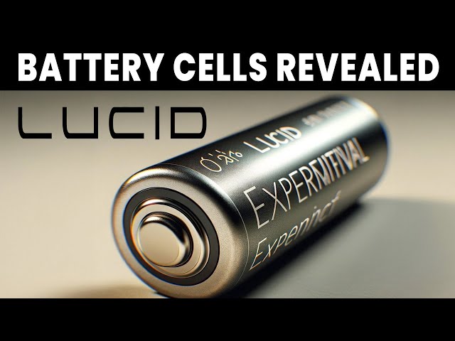 Lucid Gravity Battery Cells