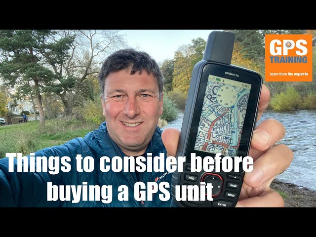 Things to consider before buying a GPS unit