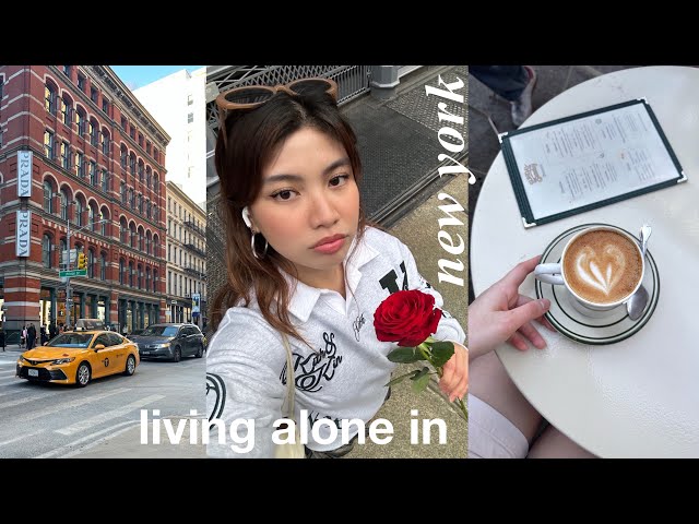 Living Alone in NYC | morning routine, easy recipes, girls date night