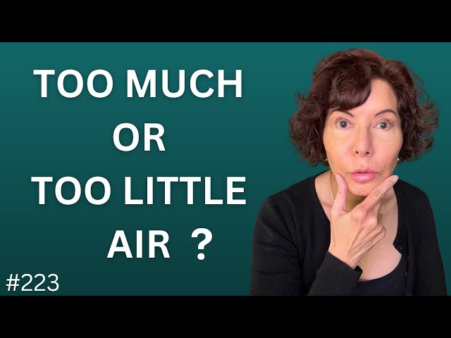 How much air do you REALLY need to Sing? 8 Exercises