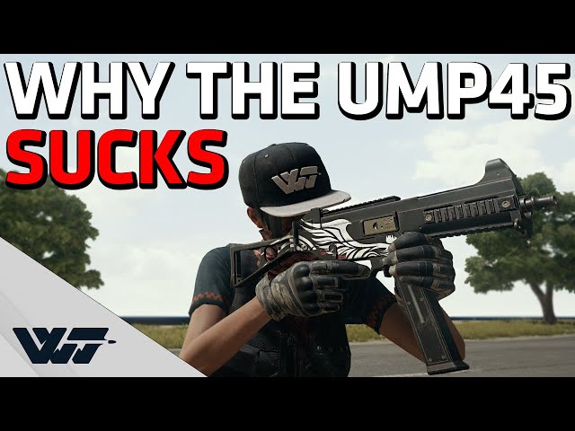 WHY THE UMP45 SUCKS and why you shouldn't use it - PUBG