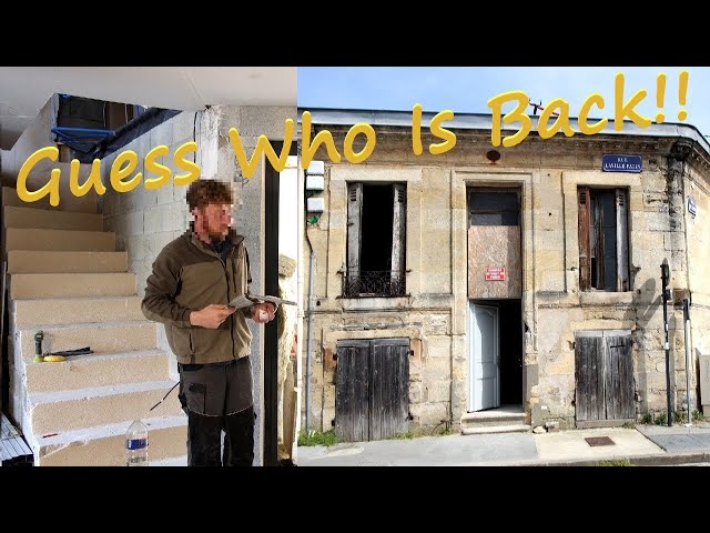 Channel Favorite Is Back At The Abandoned House Renovation!