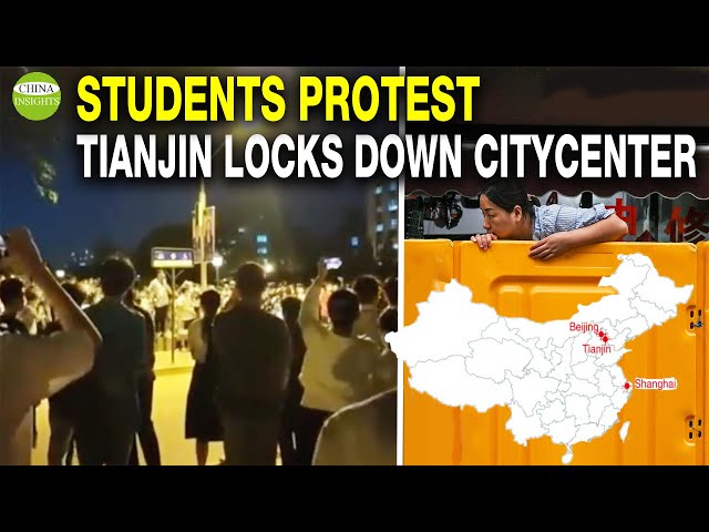 Tianjin, China's 3rd Big City in Outbreak: Students are under lockdown since Jan/Supply chain crisis