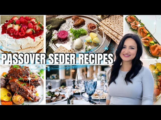 Passover Seder and Shabbat Recipes Sephardic Pesach Menu