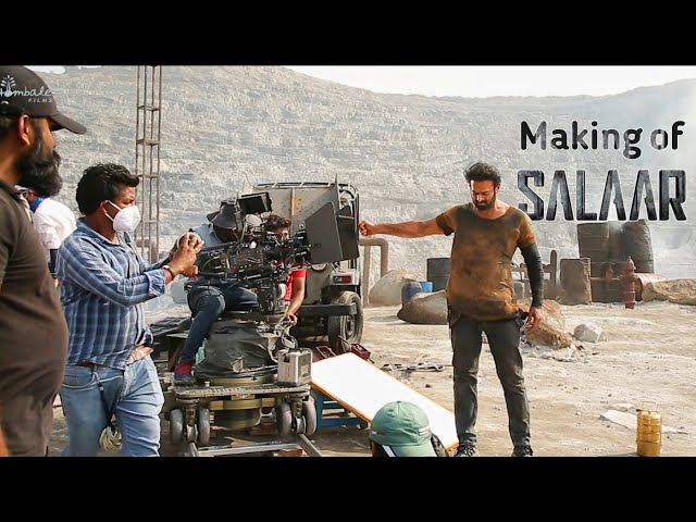 SALAAR Behind the Scenes | CeaseFire Part 1 Shooting | Prabhas | Prashanth Neel