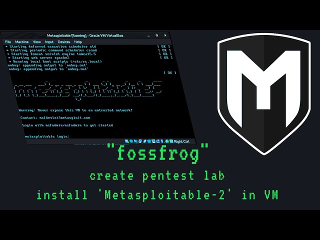 Create a hacking lab | fossfrog