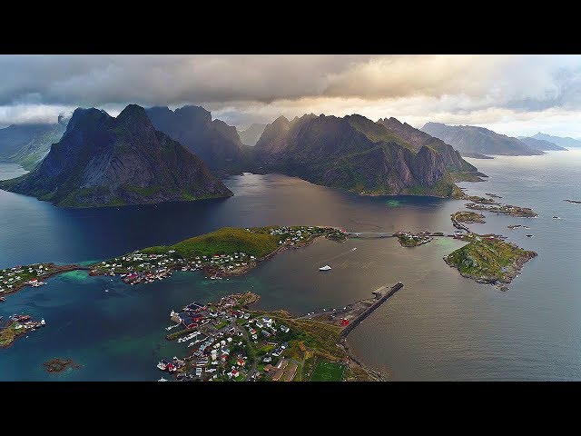 ⭐️ Beautiful Lofoten (Norway / Arctic Circle) AERIAL DRONE 4K VIDEO