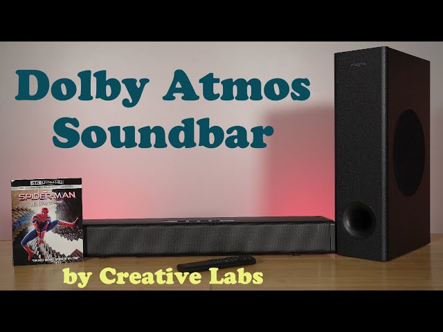 Dolby Atmos Sound Bar Review || Creative Stage 360