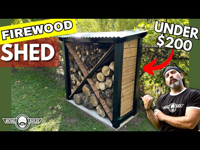 How to make a FireWood Shed