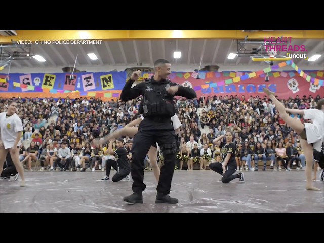 School Resource Officer says goodbye with an unforgettable performance