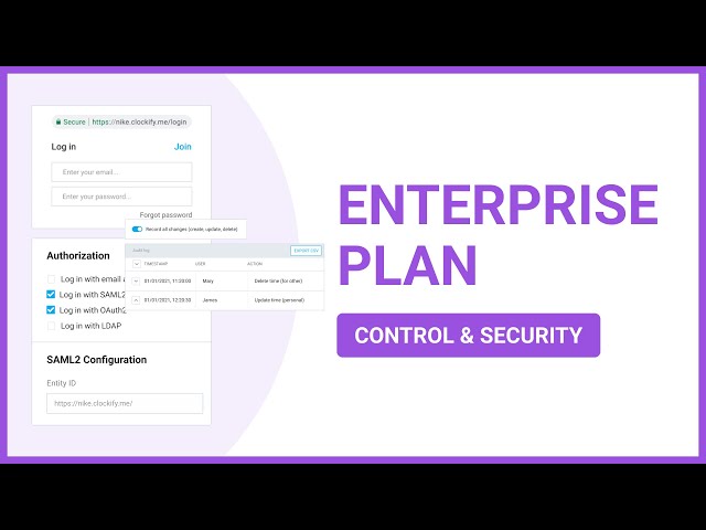 Clockify Enterprise Plan