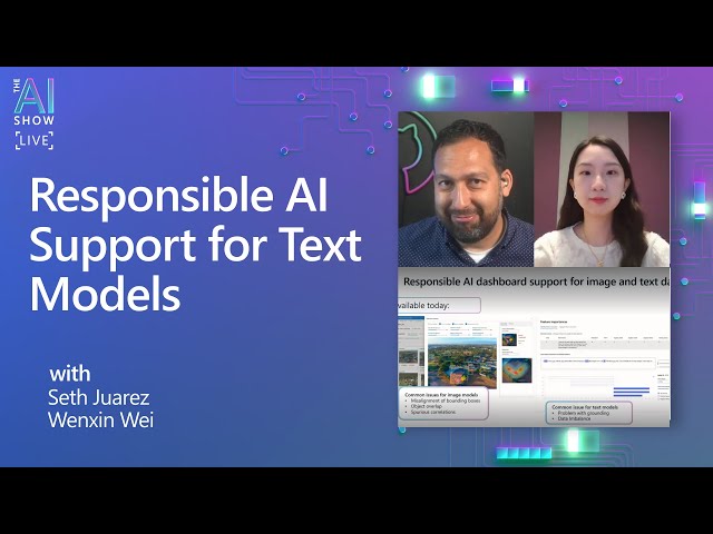 Responsible AI Support for Image and Text Models | Part 1