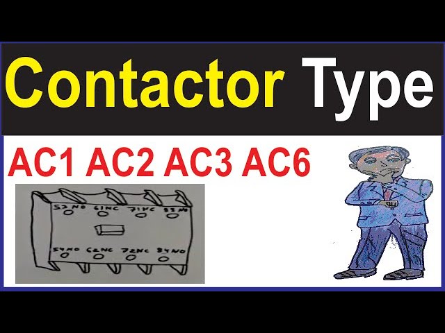Contactor AC1 AC2 AC3 AC4 Meaning in Hindi || All type of Contactor || Contactor Nameplate