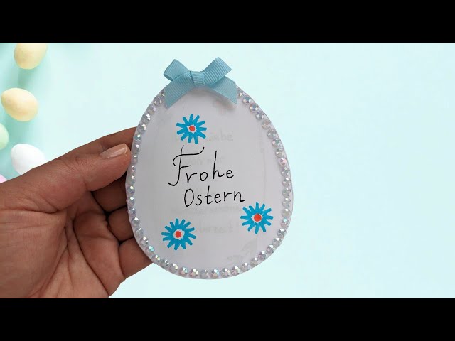 Easy Easter Cards: How to make easter cards. Easter egg card. Easter gifts