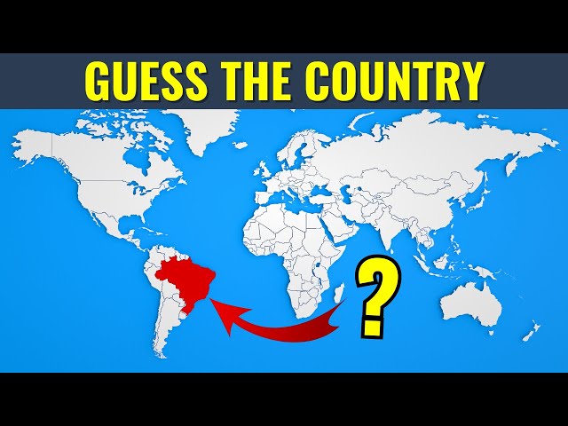 Geography Quiz Challenge | Guess the Country on the Map