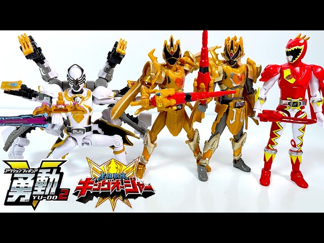Super Sentai KingOhger Yu-Do 2 "unboxing" Power Rangers Figure Japanese candy toys