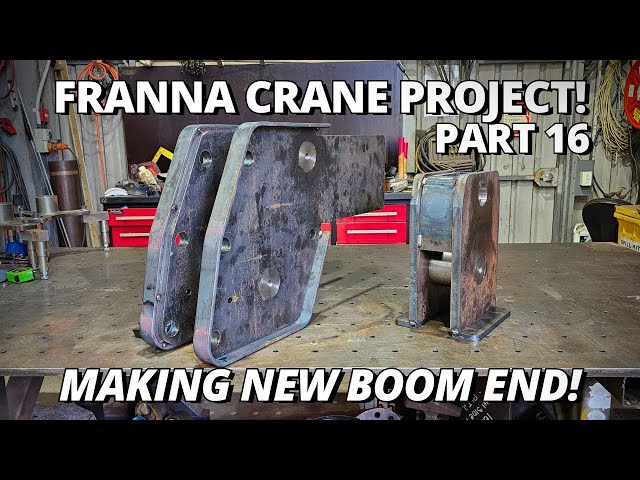 Building NEW Crane Boom End! | Franna Crane Project | Part 16