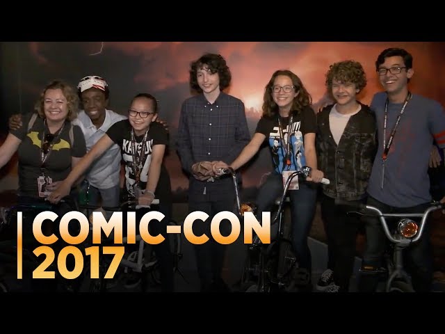 STRANGER THINGS: The Cast Surprises Fans at Comic-Con 2017