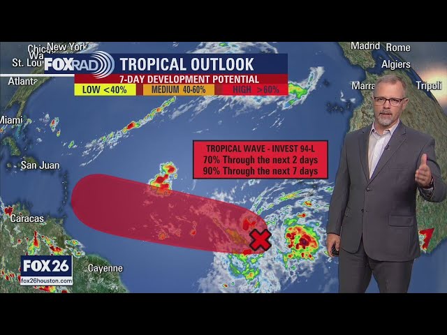 Tropical Weather Forecast - October 14, 2023