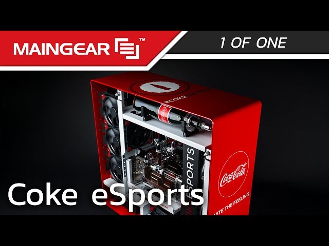 MAINGEAR x Coke eSports Collab - 1ofONE Coca-Cola Gaming PC #COKEESPORTS