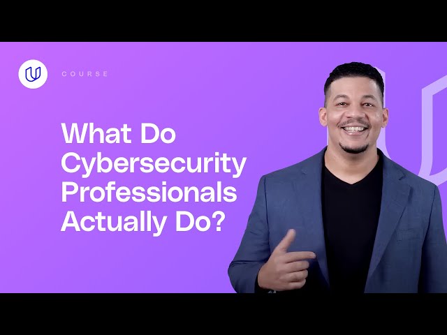 What Do Cybersecurity Professionals Actually Do