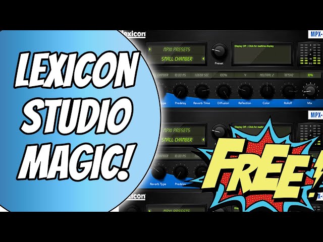 Lexicon MPX-i Reverb (FREE with Presonus Studio Magic)