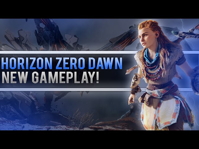 Horizon Zero Dawn. NEW GAMEPLAY! E3 2016 Guerrilla Games Action/RPG Title Horizon Zero Dawn In 2017.