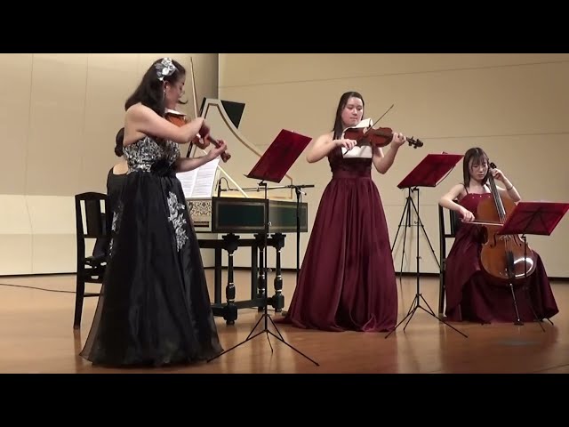 Arcangelo Corelli triosonate Op. Ⅳ Nr. 11  c moll 全楽章  古楽器に拠る演奏